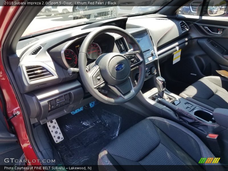 Lithium Red Pearl / Black 2018 Subaru Impreza 2.0i Sport 5-Door