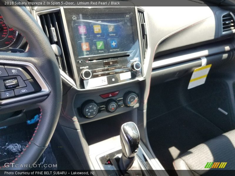 Lithium Red Pearl / Black 2018 Subaru Impreza 2.0i Sport 5-Door