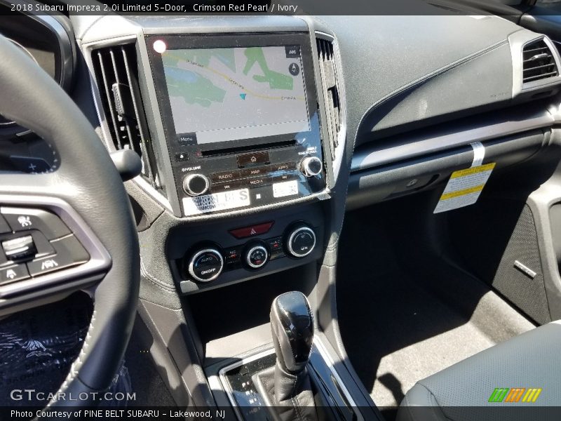 Crimson Red Pearl / Ivory 2018 Subaru Impreza 2.0i Limited 5-Door