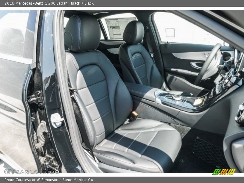 Black / Black 2018 Mercedes-Benz C 300 Sedan