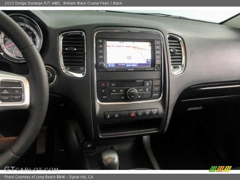 Brilliant Black Crystal Pearl / Black 2013 Dodge Durango R/T AWD