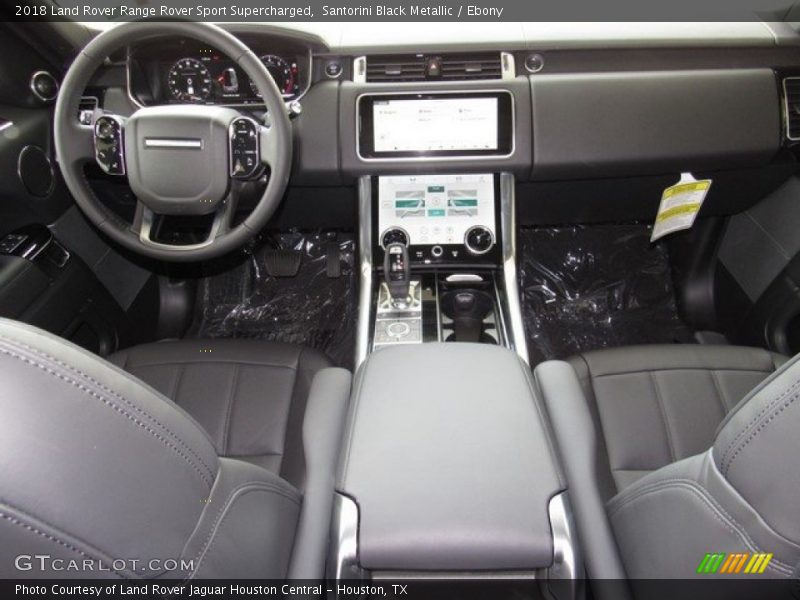 Santorini Black Metallic / Ebony 2018 Land Rover Range Rover Sport Supercharged