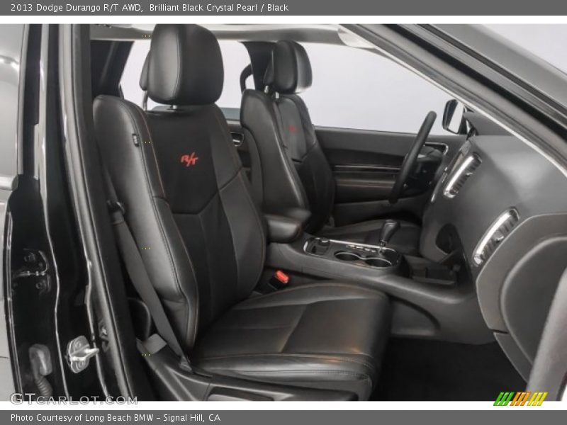 Brilliant Black Crystal Pearl / Black 2013 Dodge Durango R/T AWD