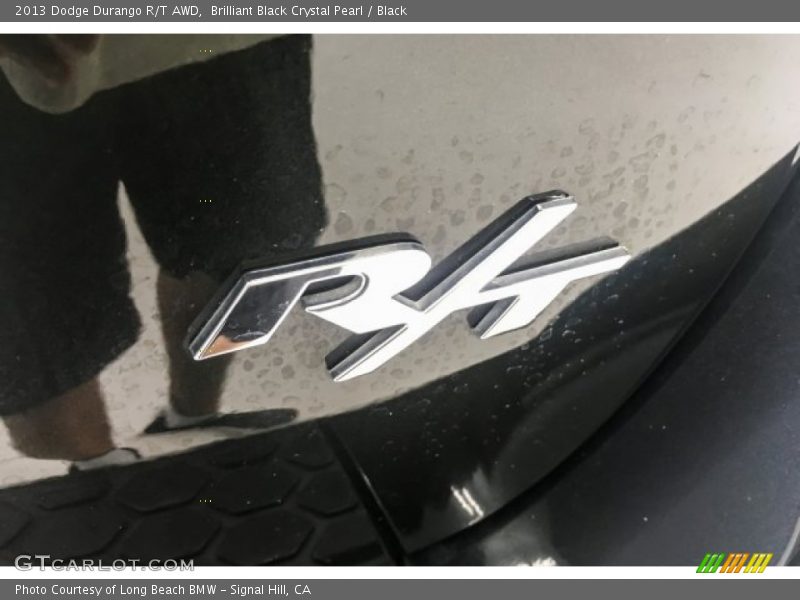 Brilliant Black Crystal Pearl / Black 2013 Dodge Durango R/T AWD