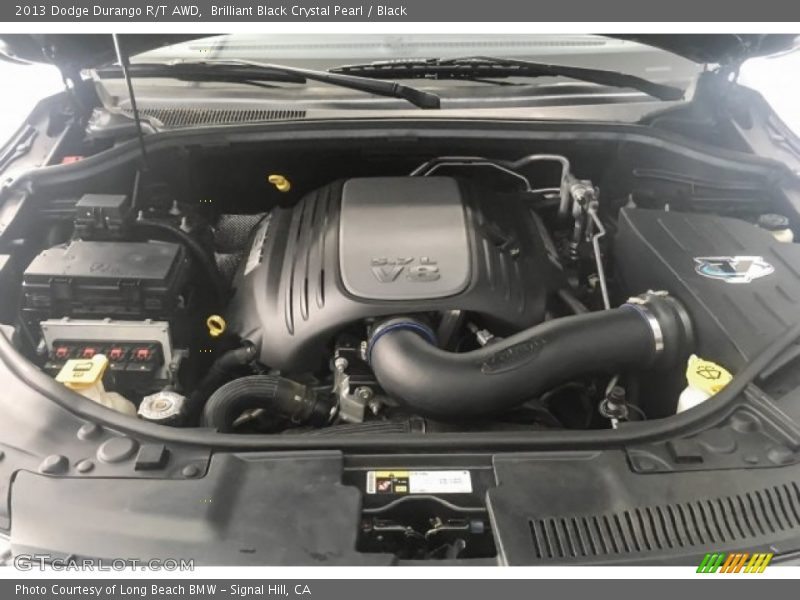 Brilliant Black Crystal Pearl / Black 2013 Dodge Durango R/T AWD