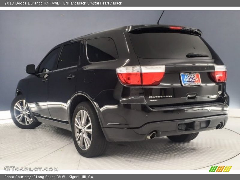 Brilliant Black Crystal Pearl / Black 2013 Dodge Durango R/T AWD