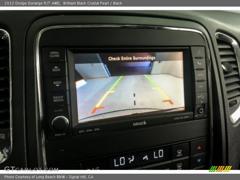 Brilliant Black Crystal Pearl / Black 2013 Dodge Durango R/T AWD