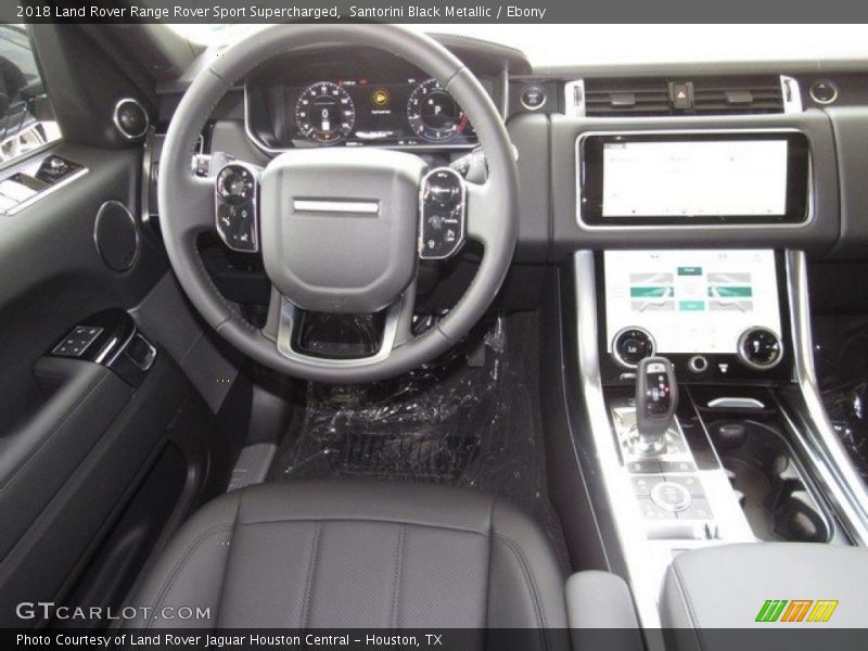 Santorini Black Metallic / Ebony 2018 Land Rover Range Rover Sport Supercharged