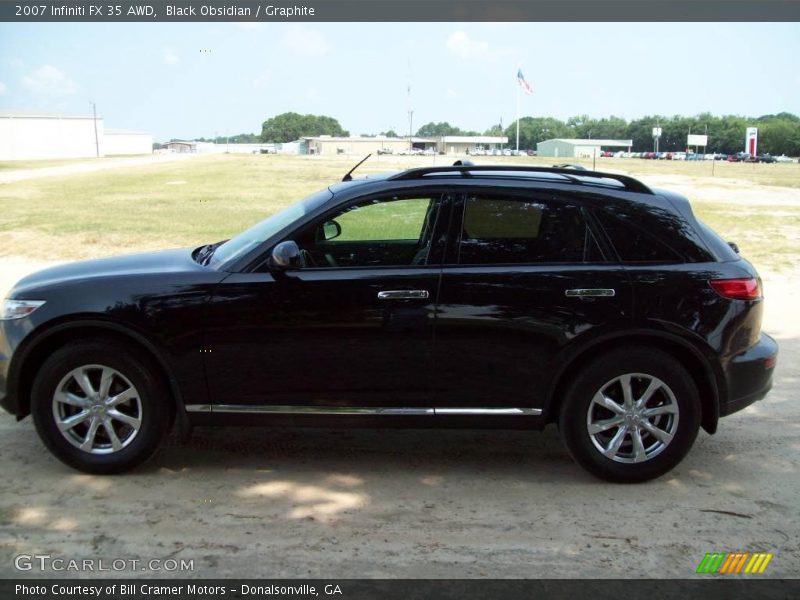 Black Obsidian / Graphite 2007 Infiniti FX 35 AWD