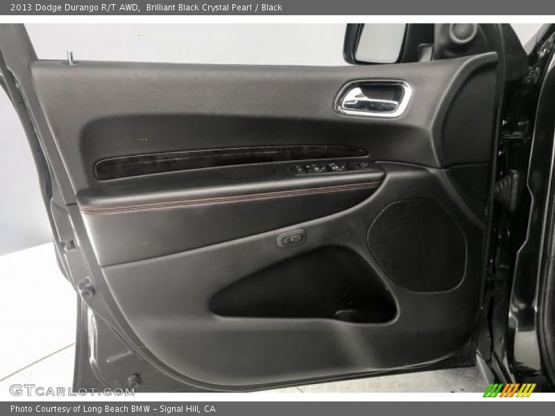 Brilliant Black Crystal Pearl / Black 2013 Dodge Durango R/T AWD