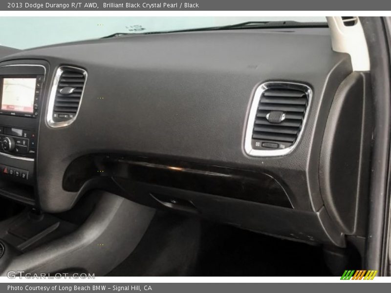 Brilliant Black Crystal Pearl / Black 2013 Dodge Durango R/T AWD