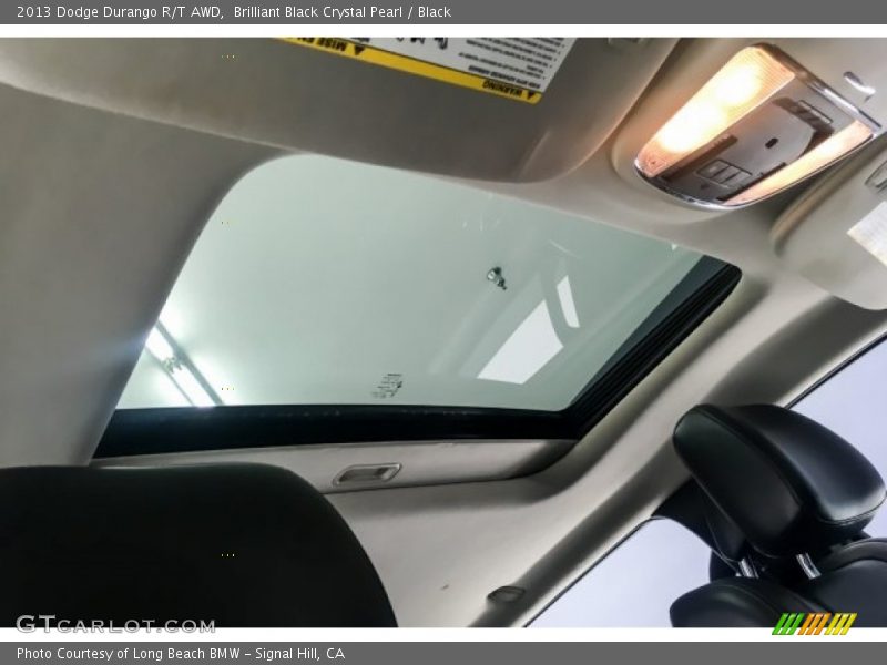 Brilliant Black Crystal Pearl / Black 2013 Dodge Durango R/T AWD
