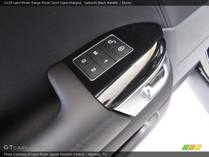 Santorini Black Metallic / Ebony 2018 Land Rover Range Rover Sport Supercharged