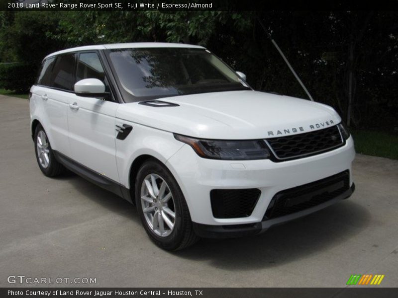 Fuji White / Espresso/Almond 2018 Land Rover Range Rover Sport SE