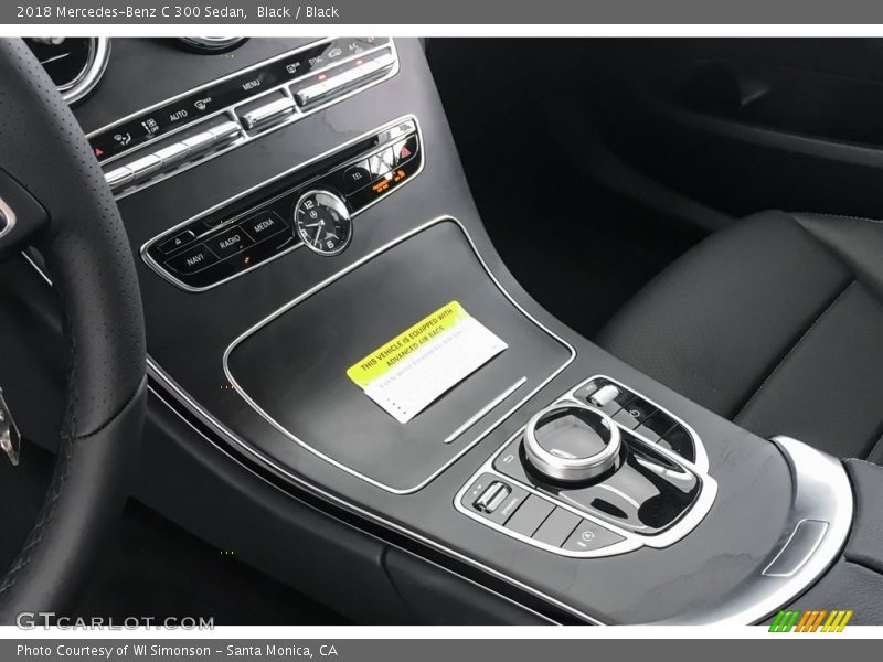 Black / Black 2018 Mercedes-Benz C 300 Sedan