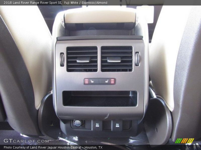 Fuji White / Espresso/Almond 2018 Land Rover Range Rover Sport SE
