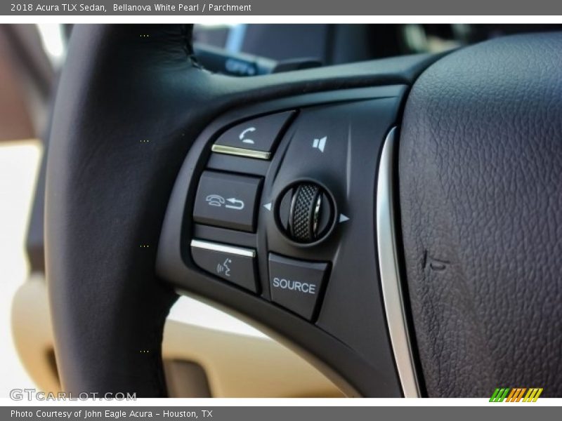 Bellanova White Pearl / Parchment 2018 Acura TLX Sedan