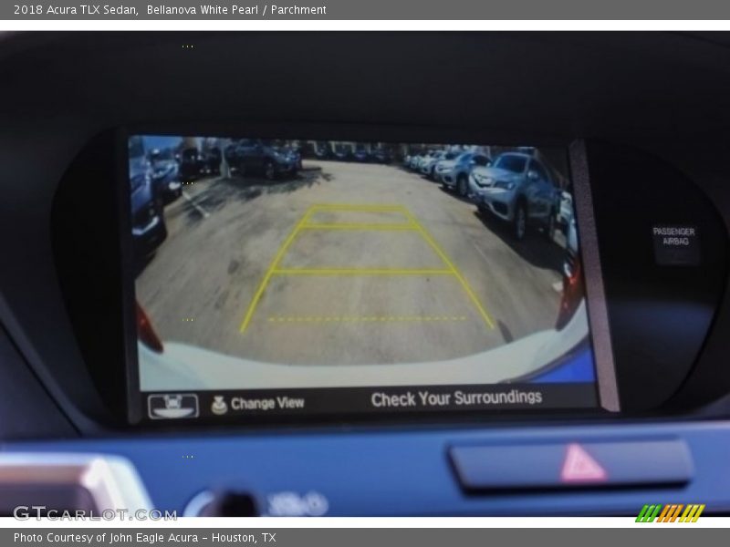 Bellanova White Pearl / Parchment 2018 Acura TLX Sedan