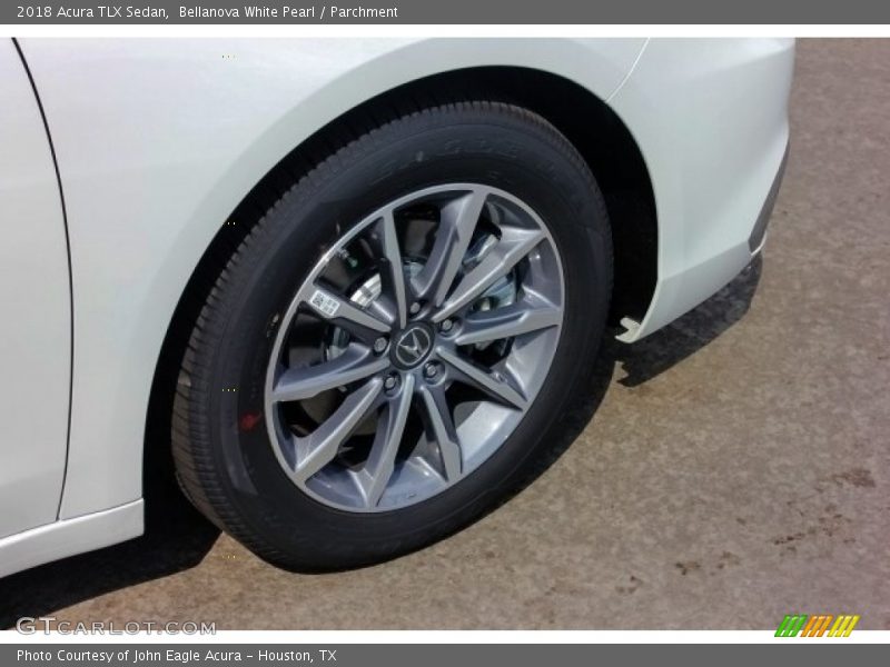 Bellanova White Pearl / Parchment 2018 Acura TLX Sedan
