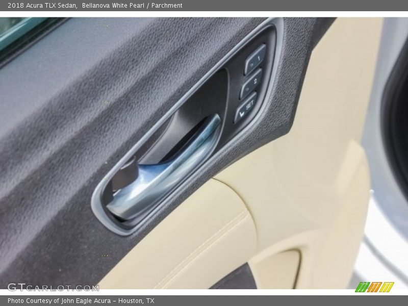 Bellanova White Pearl / Parchment 2018 Acura TLX Sedan