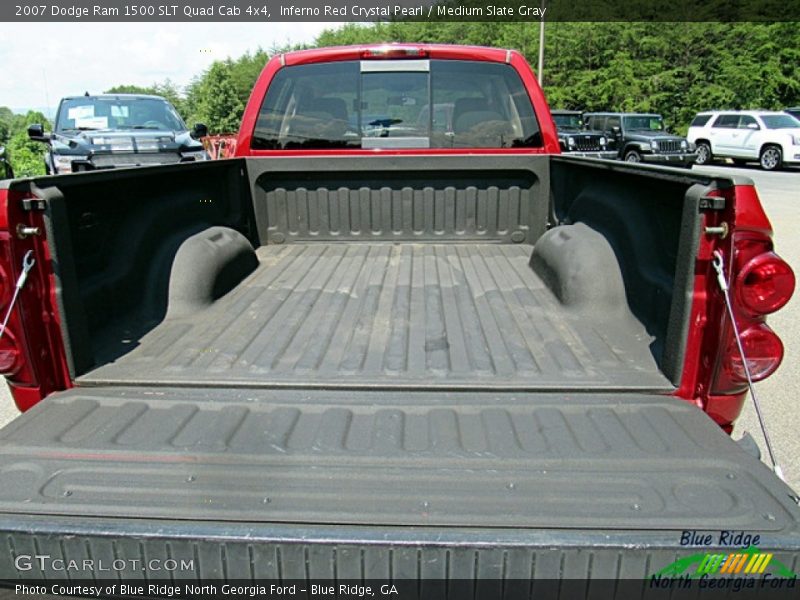 Inferno Red Crystal Pearl / Medium Slate Gray 2007 Dodge Ram 1500 SLT Quad Cab 4x4