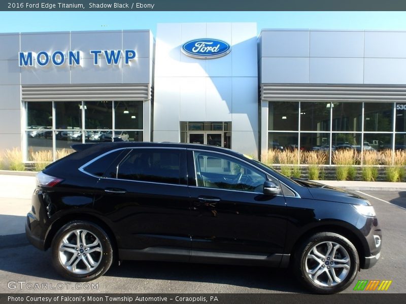 Shadow Black / Ebony 2016 Ford Edge Titanium