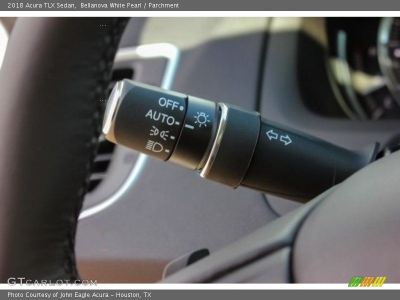 Bellanova White Pearl / Parchment 2018 Acura TLX Sedan