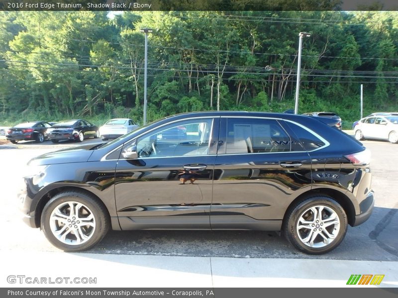 Shadow Black / Ebony 2016 Ford Edge Titanium