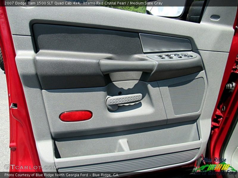 Inferno Red Crystal Pearl / Medium Slate Gray 2007 Dodge Ram 1500 SLT Quad Cab 4x4