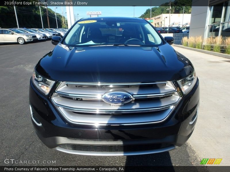 Shadow Black / Ebony 2016 Ford Edge Titanium