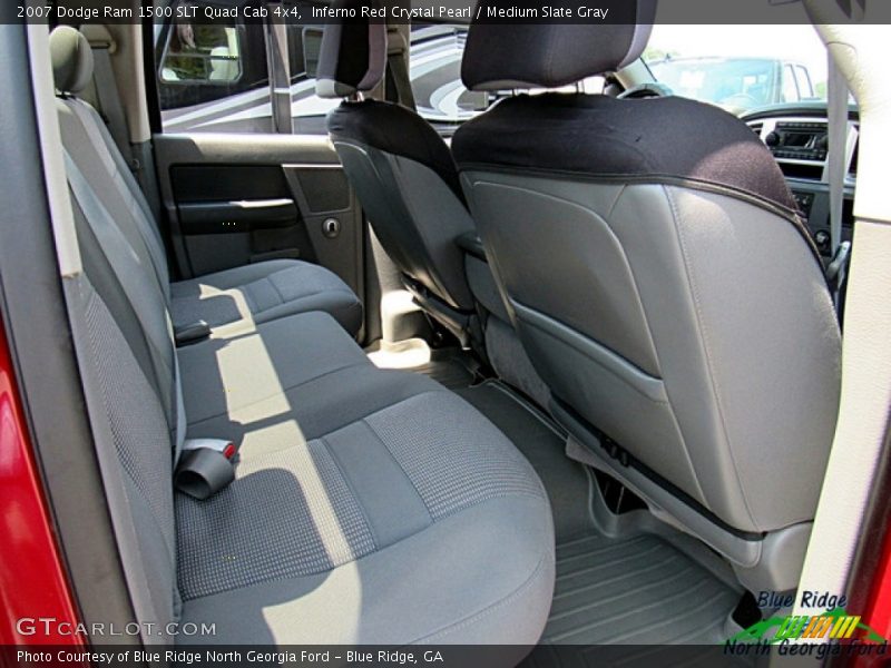 Inferno Red Crystal Pearl / Medium Slate Gray 2007 Dodge Ram 1500 SLT Quad Cab 4x4