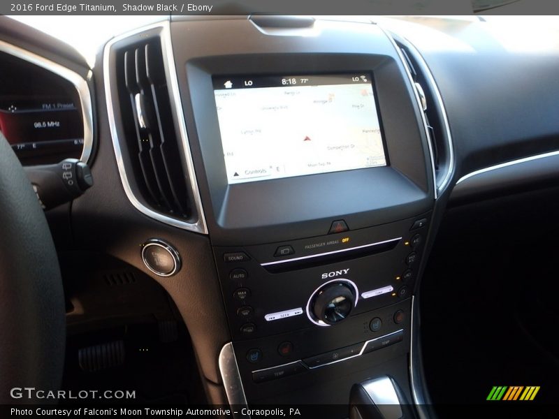 Shadow Black / Ebony 2016 Ford Edge Titanium