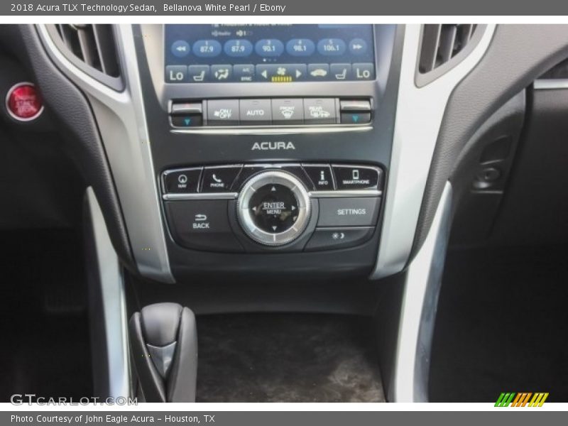 Bellanova White Pearl / Ebony 2018 Acura TLX Technology Sedan