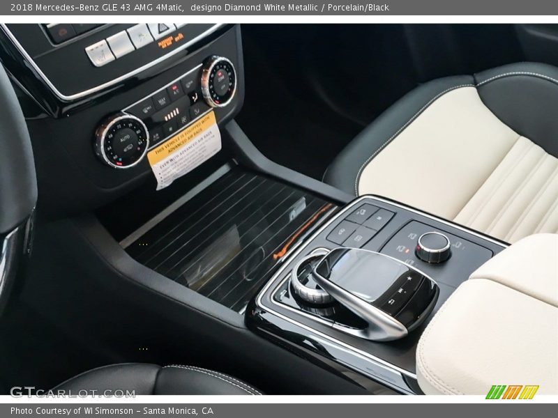 Controls of 2018 GLE 43 AMG 4Matic