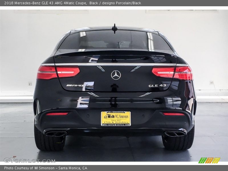 Black / designo Porcelain/Black 2018 Mercedes-Benz GLE 43 AMG 4Matic Coupe