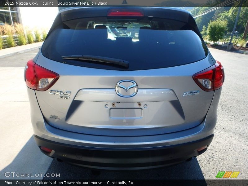 Liquid Silver Metallic / Black 2015 Mazda CX-5 Touring
