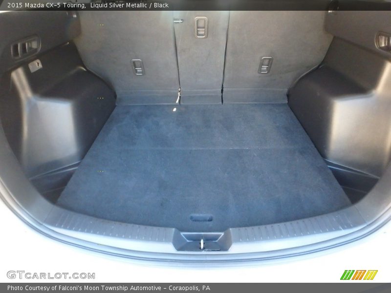 Liquid Silver Metallic / Black 2015 Mazda CX-5 Touring