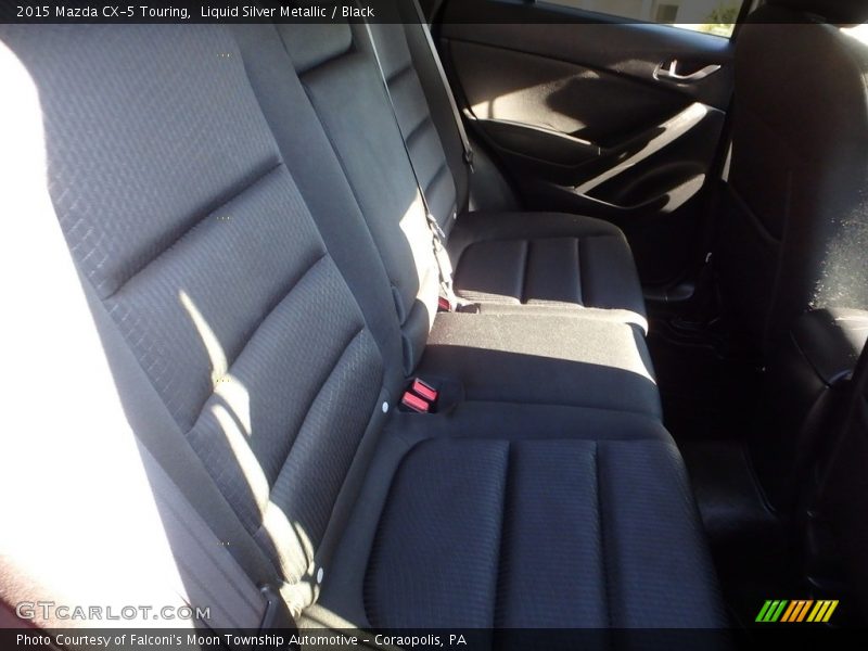 Liquid Silver Metallic / Black 2015 Mazda CX-5 Touring