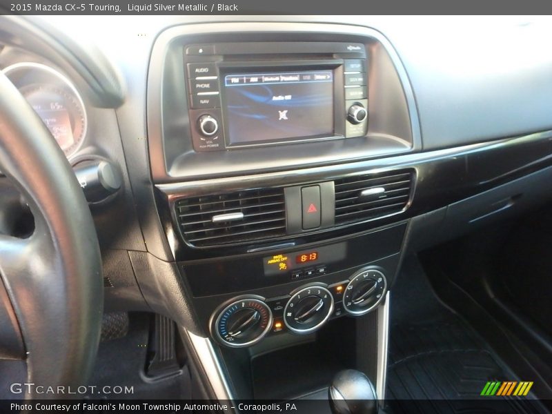 Liquid Silver Metallic / Black 2015 Mazda CX-5 Touring