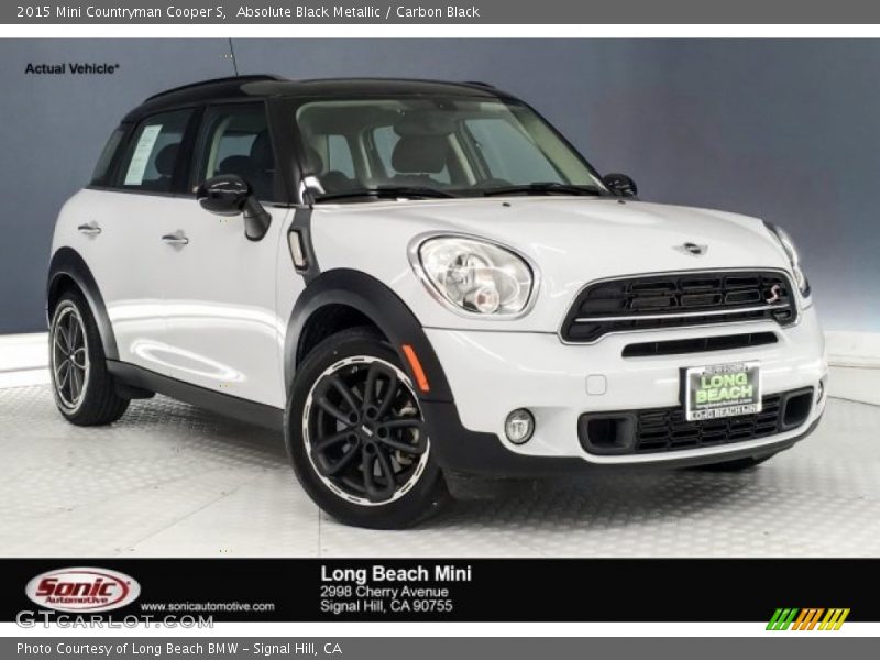 Absolute Black Metallic / Carbon Black 2015 Mini Countryman Cooper S