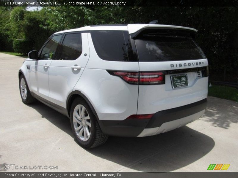 Yulong White Metallic / Acorn/Ebony 2018 Land Rover Discovery HSE