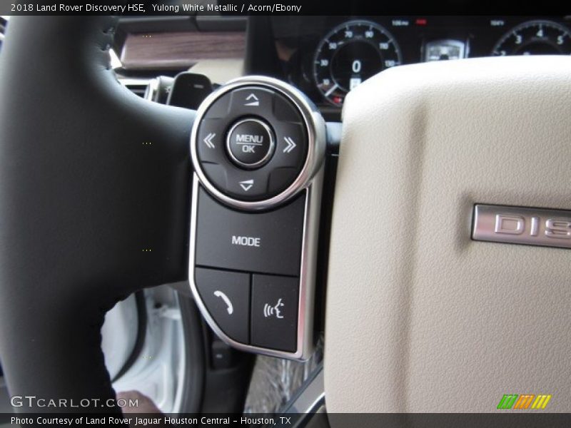 Yulong White Metallic / Acorn/Ebony 2018 Land Rover Discovery HSE