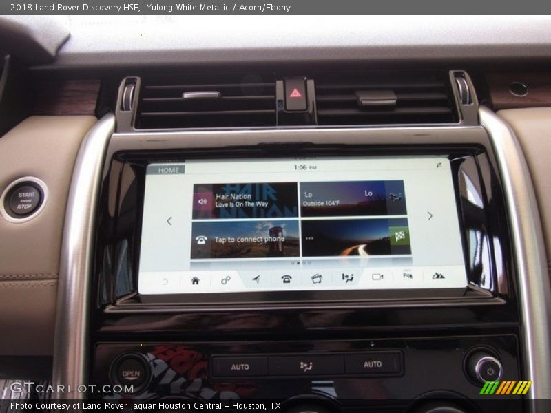 Yulong White Metallic / Acorn/Ebony 2018 Land Rover Discovery HSE