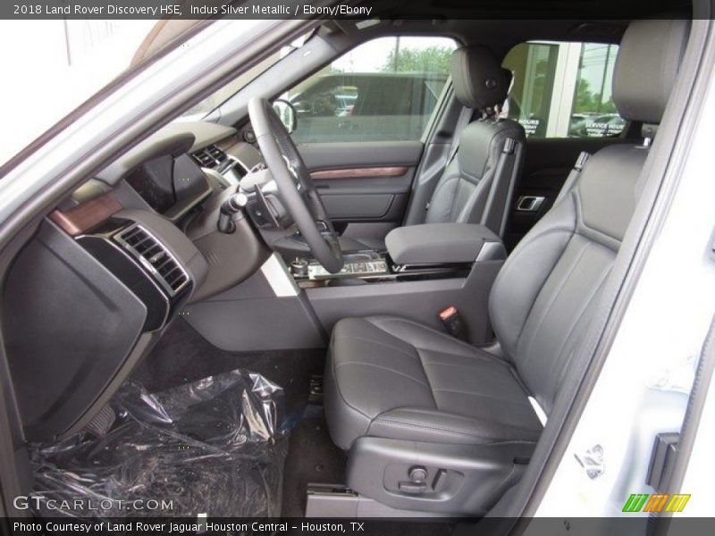 Indus Silver Metallic / Ebony/Ebony 2018 Land Rover Discovery HSE
