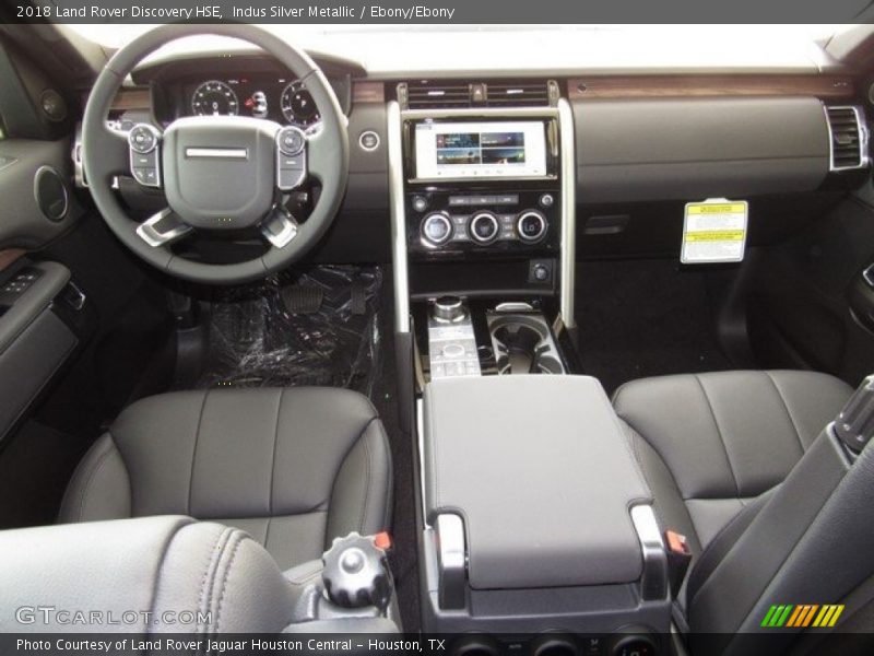 Indus Silver Metallic / Ebony/Ebony 2018 Land Rover Discovery HSE