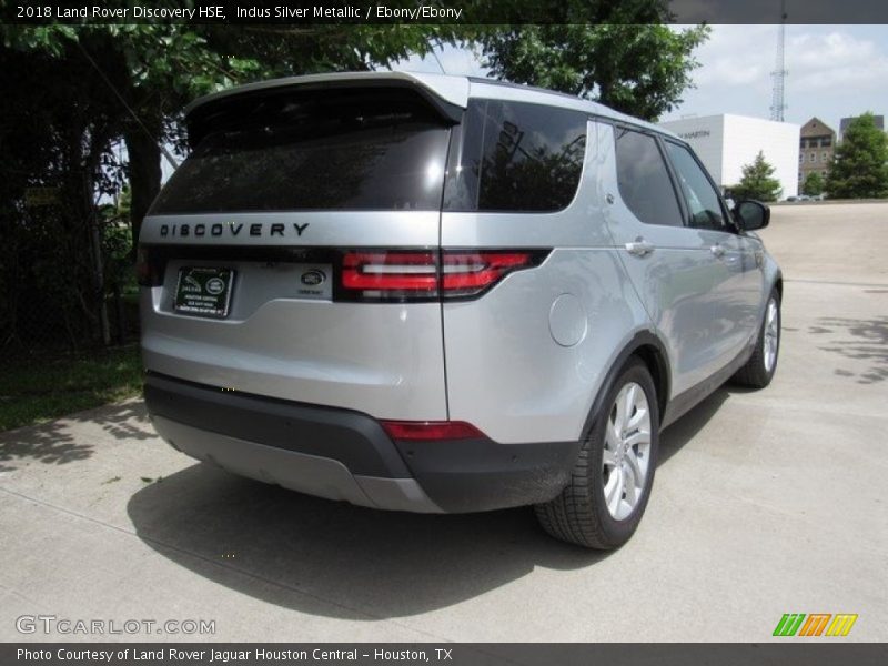 Indus Silver Metallic / Ebony/Ebony 2018 Land Rover Discovery HSE