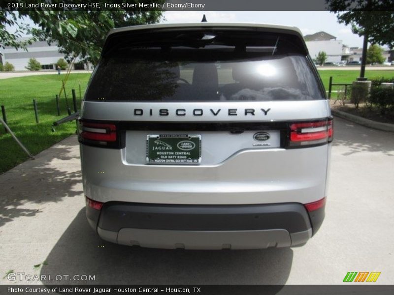 Indus Silver Metallic / Ebony/Ebony 2018 Land Rover Discovery HSE
