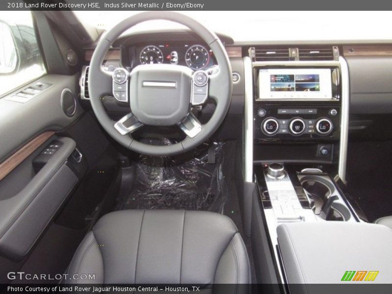 Indus Silver Metallic / Ebony/Ebony 2018 Land Rover Discovery HSE