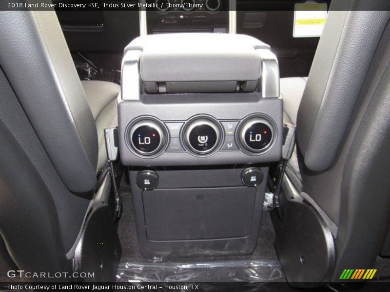 Indus Silver Metallic / Ebony/Ebony 2018 Land Rover Discovery HSE