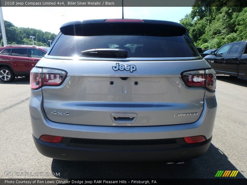 Billet Silver Metallic / Black 2018 Jeep Compass Limited 4x4